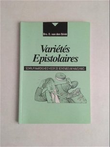 Varietes Epistolaires isbn: 9789003296108 / 9003296103 .