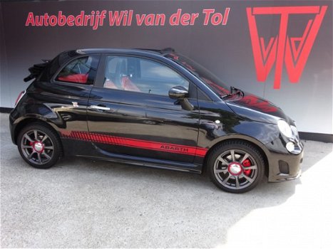 Abarth 500 - 500C 1.4 T-JET | CABRIO | TURBO | LEER | 135 PK | ALL-IN - 1