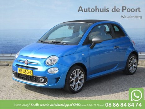 Fiat 500 C - 0.9 TwinAir Turbo Sport | Unieke Cabrio - 1