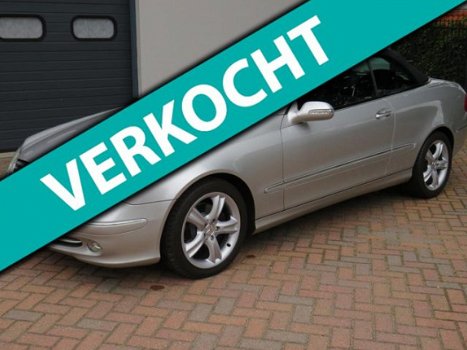Mercedes-Benz CLK-klasse Cabrio - 320 Avantgarde - 60.000km - Nieuwstaat - 1