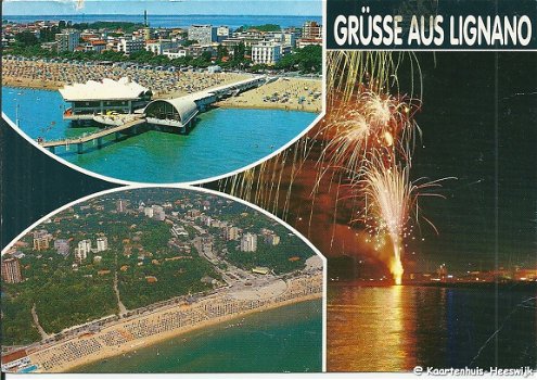 Italie Grusse aus Lignano - 1