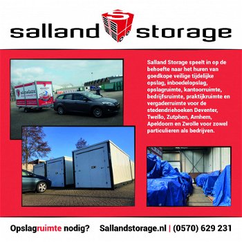 Opslagruimte Huren - Salland Storage - 1