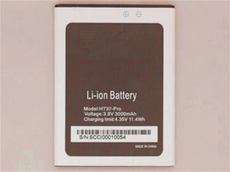 Buy HOMTOM battery pack HOMTOM HT37-Pro phone for HOMTOM HT37_Pro 3000mAh/11.4WH battery store - 1