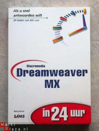Dreamweaver MX in 24 uur - nr. 1