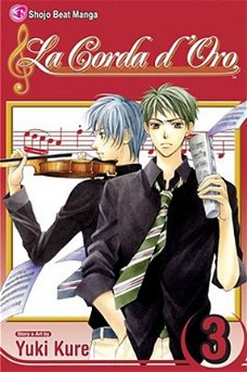 Yuki Kure  -  La Corda d'Oro,  3  (Engelstalig)  Manga