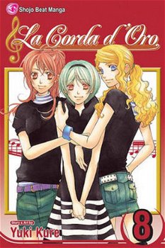 Yuki Kure - La Corda d'Oro, 8 (Engelstalig) Manga - 1