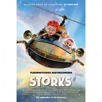 Storks bioscoop poster bij Stichting Superwens! - 1