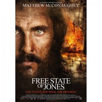 Free State of Jones bioscoop poster bij Stichting Superwens! - 1