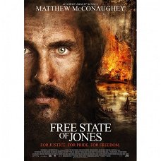Free State of Jones bioscoop poster bij Stichting Superwens!