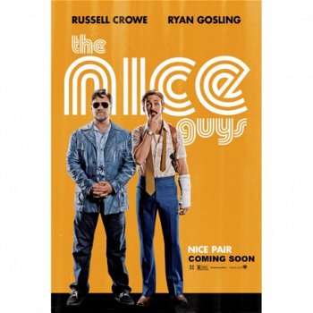 The Nice Guys bioscoop poster bij Stichting Superwens! - 1
