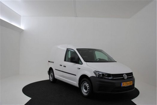 Volkswagen Caddy - L1 H1 - 75 PK - NAV - AIRCO - BETIMMERDE LAADRUIMTE - 1