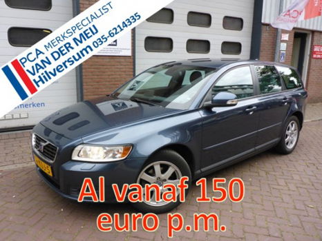 Volvo V50 - 2.0 Edition I Cruise, Clima, Navigatie, Blue Tooth... Vestiging Hilversum tel: 035 62143 - 1