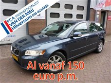 Volvo V50 - 2.0 Edition I Cruise, Clima, Navigatie, Blue Tooth... Vestiging Hilversum tel: 035 62143