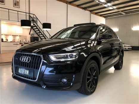 Audi Q3 - 2.0 TDI quattro S-Tronic, Autom, Pano, Black, 177 PK, Xenon, Leder, Navigatie - 1