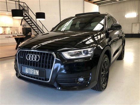 Audi Q3 - 2.0 TDI quattro S-Tronic, Autom, Pano, Black, 177 PK, Xenon, Leder, Navigatie - 1