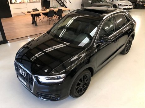 Audi Q3 - 2.0 TDI quattro S-Tronic, Autom, Pano, Black, 177 PK, Xenon, Leder, Navigatie - 1