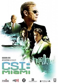 C.S.I. Miami Seizoen 6 Deel 2 (3 DVD)