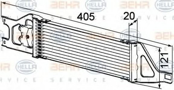 Oliekoeler Automatische transmissie Mercedes A W169 B W245 - 1