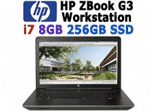 HP ZBook G3 | i7 3.5Ghz Quad-Core | 256GB SSD | 8B DDR4| W10
