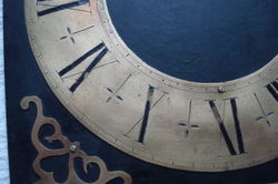 Voorplaat met een messing cijferring van Ø 21,6 cm. (Art.Nr. D01-110)
