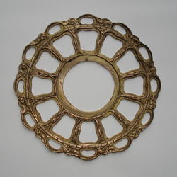 Bronzen cijferring voor cartouches Ø 21 cm. (Art.Nr. D01-106)