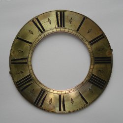 Messing cijferring Ø 23 cm. (Art.Nr. D01-102)