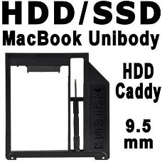 HDD Caddy | 2.5" SATA HDD of SSD in MacBook Pro Unibody