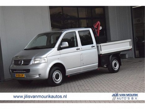 Volkswagen Transporter - 2.5 TDI DC leer navi airco nette staat - 1