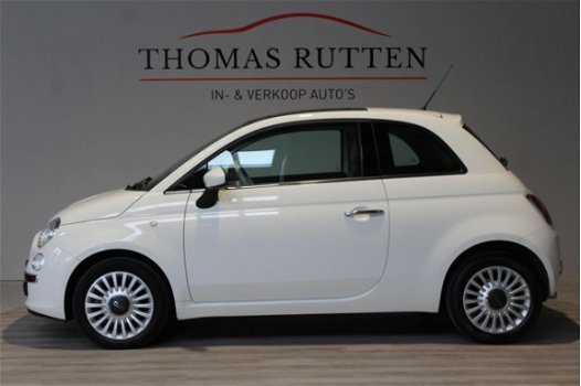 Fiat 500 - 1.2 Pop 2010/ Panoramadak/ Airco/ Elek Ramen + Spiegels/ LM/ Stuur bed./ Radio CD/ Onderh - 1