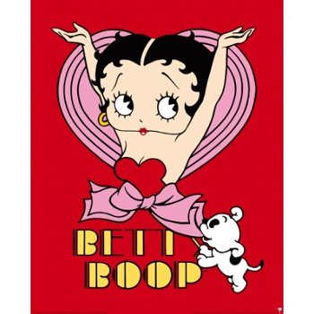 Betty Boop poster bij Stichting Superwens! - 1