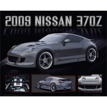 2009 Nissan 370Z poster bij Stichting Superwens! - 1