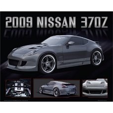 2009 Nissan 370Z poster bij Stichting Superwens!