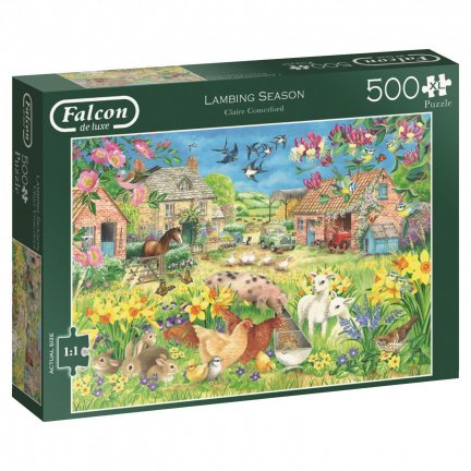 Falcon de Luxe - Lambing Season - 500 XL Stukjes - Afbeelding 2