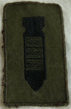 Embleem Vaardigheid, Borst, GVT, Scherpschutter, Koninklijke Landmacht, jaren'90.(Nr.2) - 2