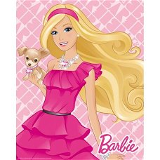 Barbie poster bij Stichting Superwens!