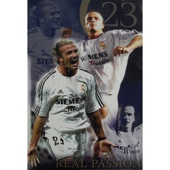 David Beckham poster bij Stichting Superwens! - 1