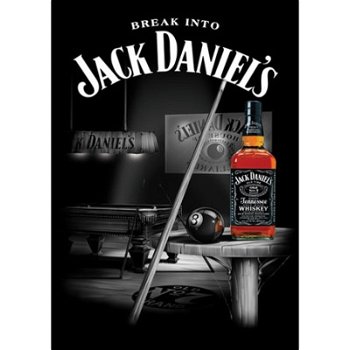 Jack Daniel's poster bij Stichting Superwens! - 1