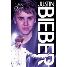 Justin Bieber poster bij Stichting Superwens!