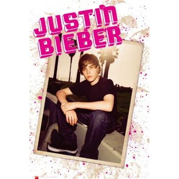 Justin Bieber poster bij Stichting Superwens! - 1