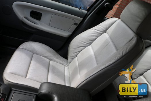 In onderdelen BMW E36 320i Interieur softshellgrau leer - 7