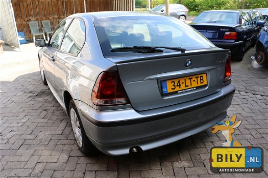 In onderdelen BMW E46 318td '03 COMPACT GRIJS BILY bmw autodemontage - 2