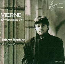 Thierry Mechler - Vierne  Orgelsinfonien 3+4    (CD)  Nieuw