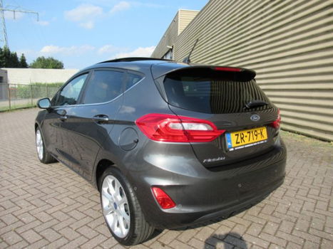 Ford Fiesta - 1.0 EcoBoost Vignale Automaat [fm navi, ecc, pano schuifdak, 17``lmv, camera, pdc ] - 1