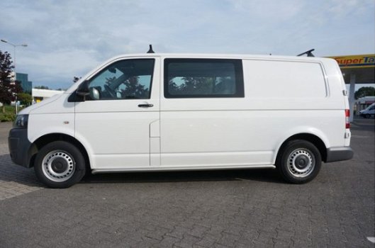 Volkswagen Transporter - L2H1 2.0 TDI 102PK DUBBELE CABINE 6 PERSOONS LANG AIRCO - 1