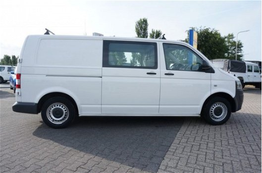 Volkswagen Transporter - L2H1 2.0 TDI 102PK DUBBELE CABINE 6 PERSOONS LANG AIRCO - 1