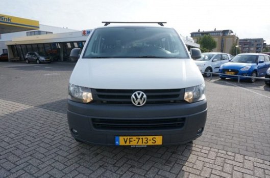 Volkswagen Transporter - L2H1 2.0 TDI 102PK DUBBELE CABINE 6 PERSOONS LANG AIRCO - 1