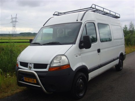 Renault Master - T33 2.5dCi L2 H2 Rolstoelbus 6 personen UNIEK TOPSTAAT - 1