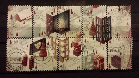 postzegels DECEMBERZEGELS 2008 - gratis verzending - 1