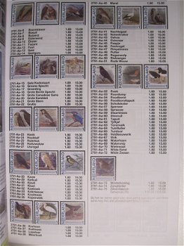 NVPH 2791 Complete serie Jaarvogels - 74 postzegels - 2