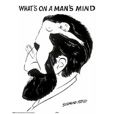 Sigmund Freud poster bij Stichting Superwens!